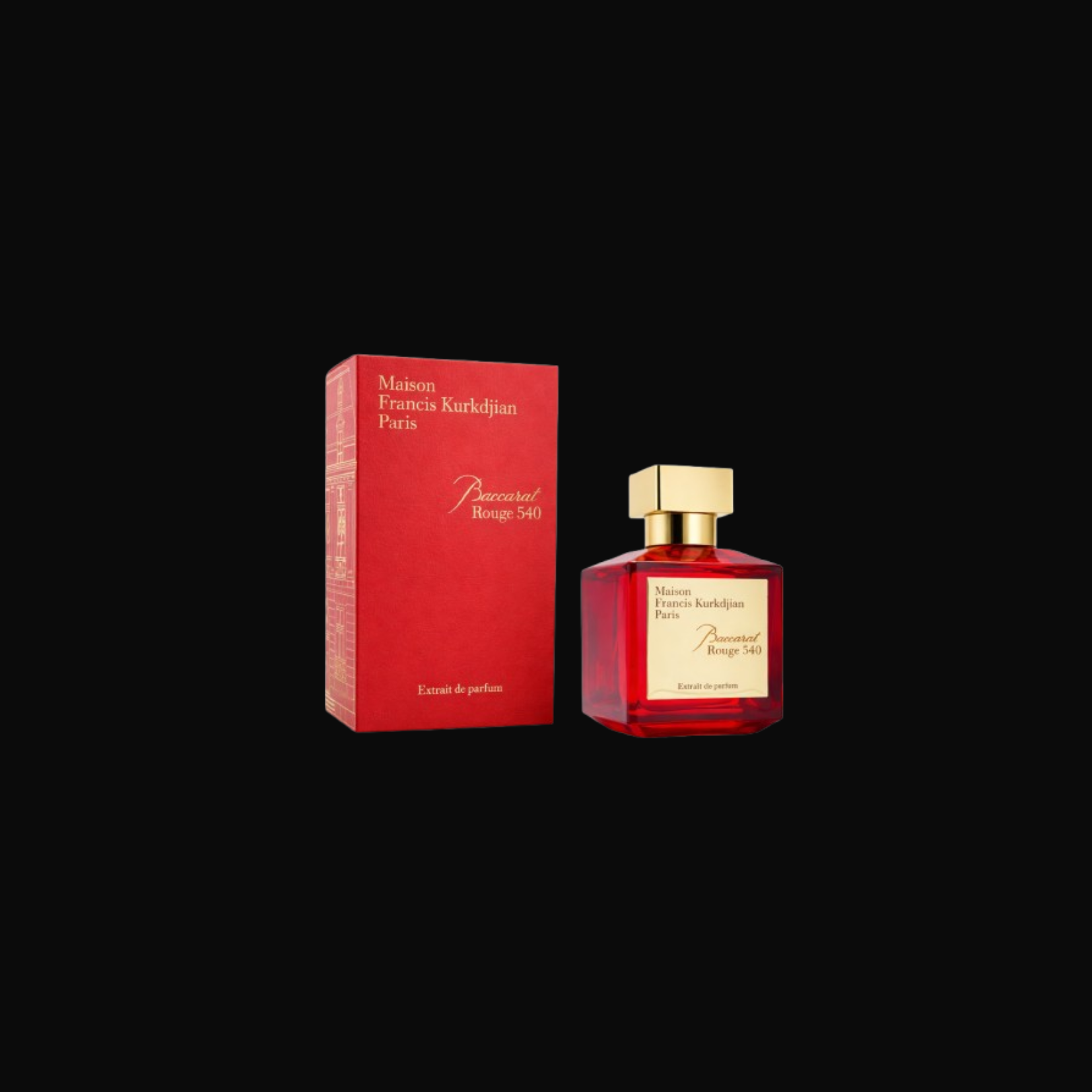 Baccarat Rouge 540 for Maison Francis Kurkdjian